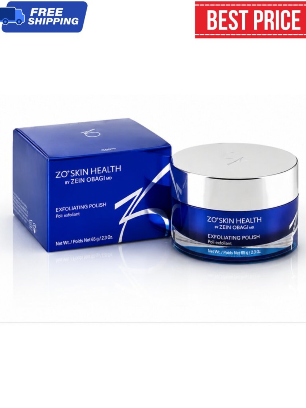 ZO Skin Health Exfoliating Polish, 2.3 oz NEW IN BOX